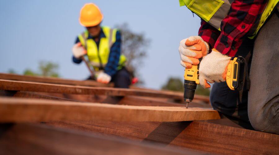 Professional metal roof installation in Lind, WA